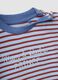 Multicolour striped organic cotton pyjamas with embroidered lettering_2
