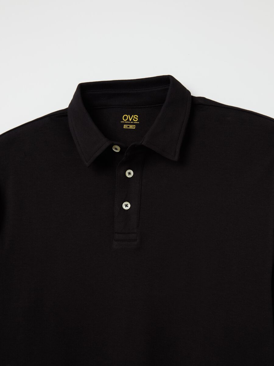 Polo in cotone a maniche lunghe_5