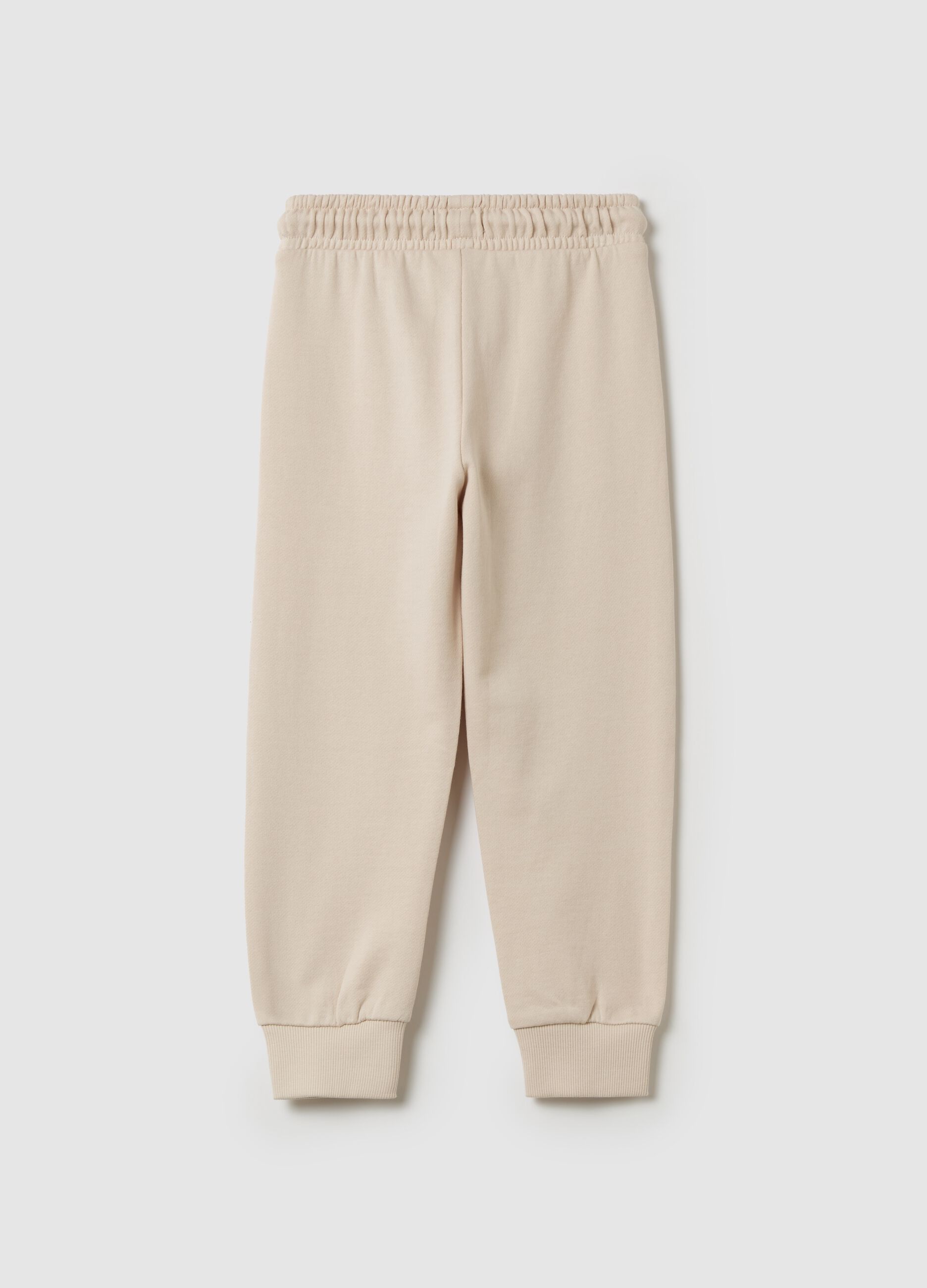 Joggers in cotone con coulisse