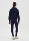 Girls' Blue Cotton Skinny Fit Leggings_1