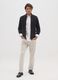 Black Cardigan with Zip Closure_1