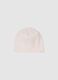 Girl's Pink Stretch Cotton Hat_1