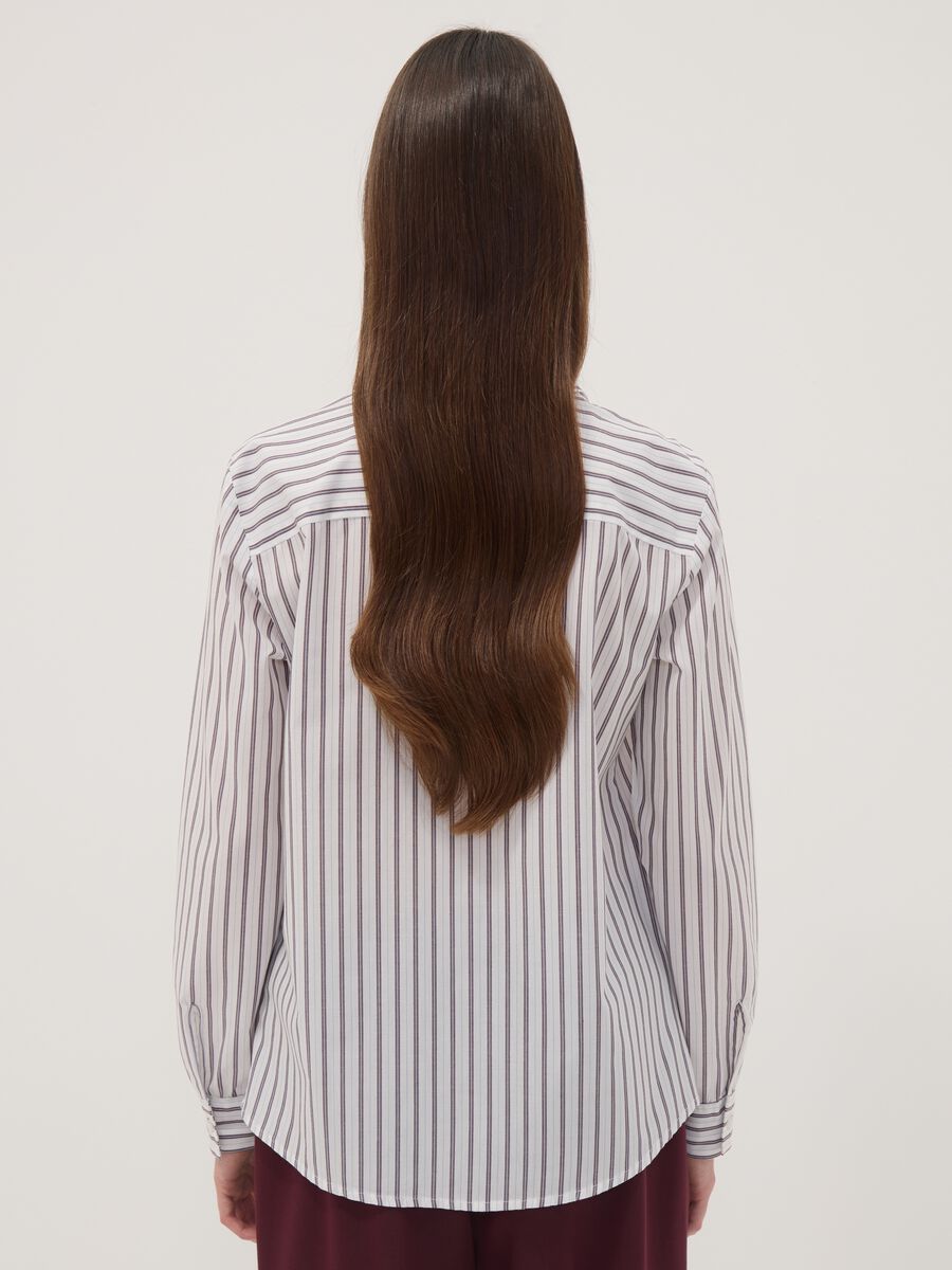White striped long-sleeve slim-fit shirt_3