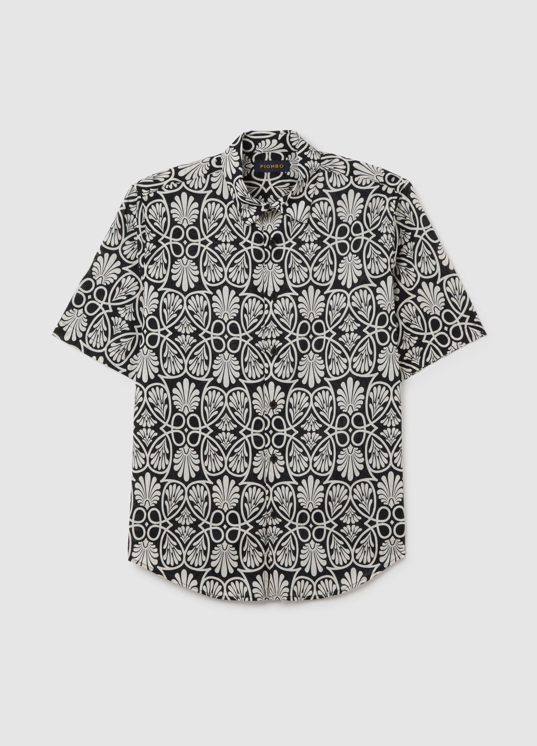 Men's pure cotton multicolor regular fit shirt