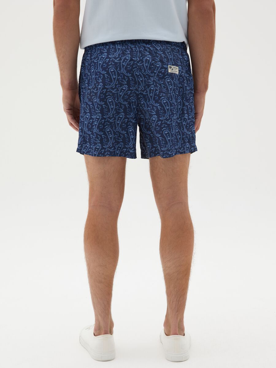 Costume da bagno da uomo in tessuto multicolor regular fit_3