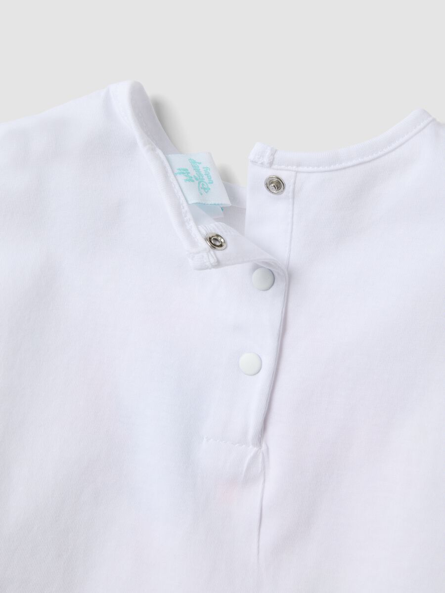 White pure cotton tank top with fringed hem_2