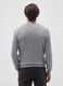 Grey viscose blend jumper regular fit_2