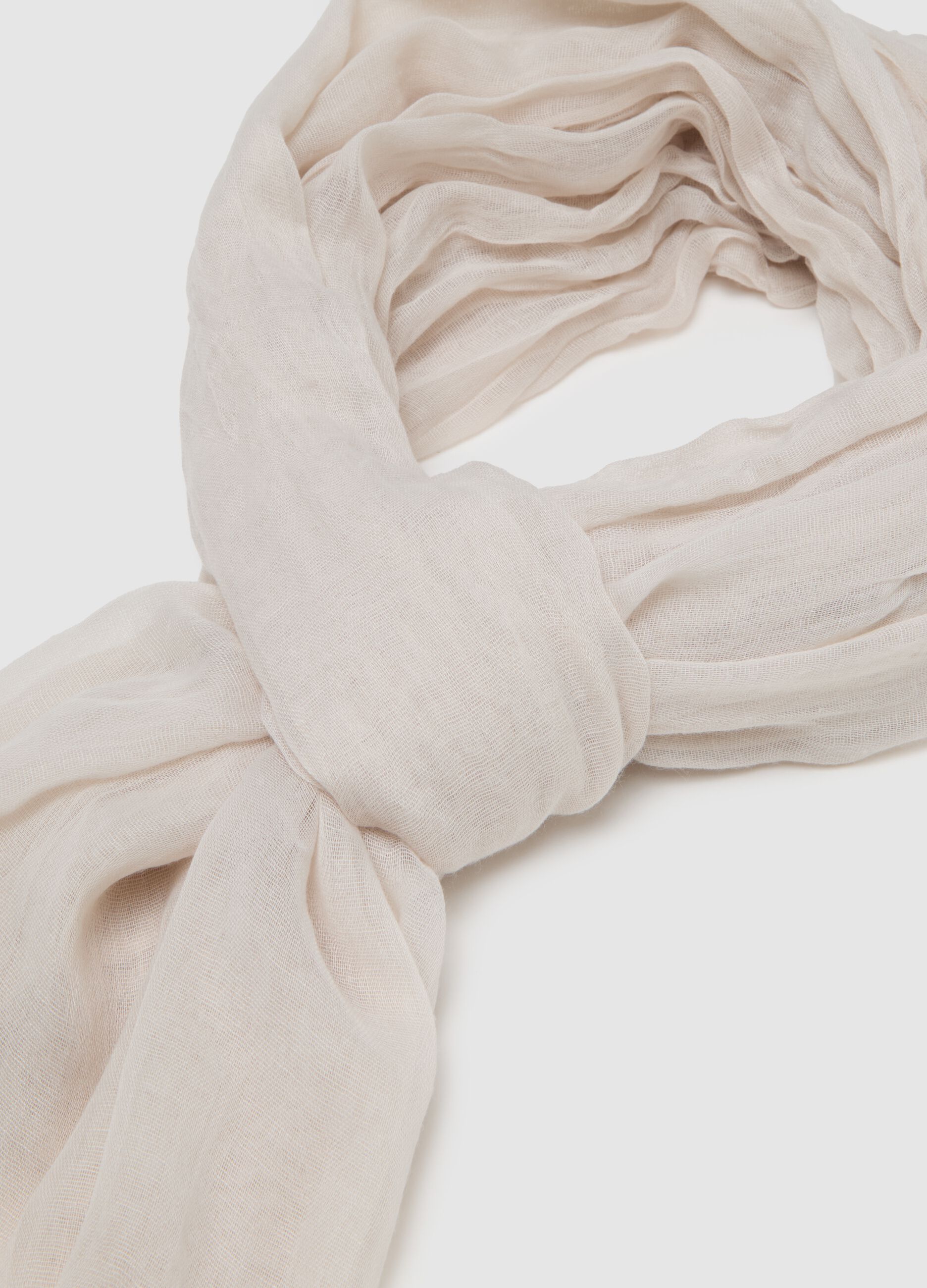Beige scarf