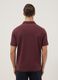 Brown stretch cotton polo shirt regular fit_2