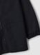Black school apron with zip and go-kart embroidery for boys_3