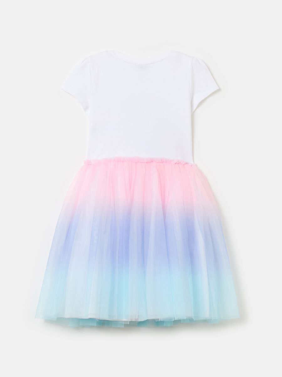 Hello Kitty dress with tulle skirt_1
