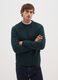 Green Crew Neck Wool Blend Jumper_1
