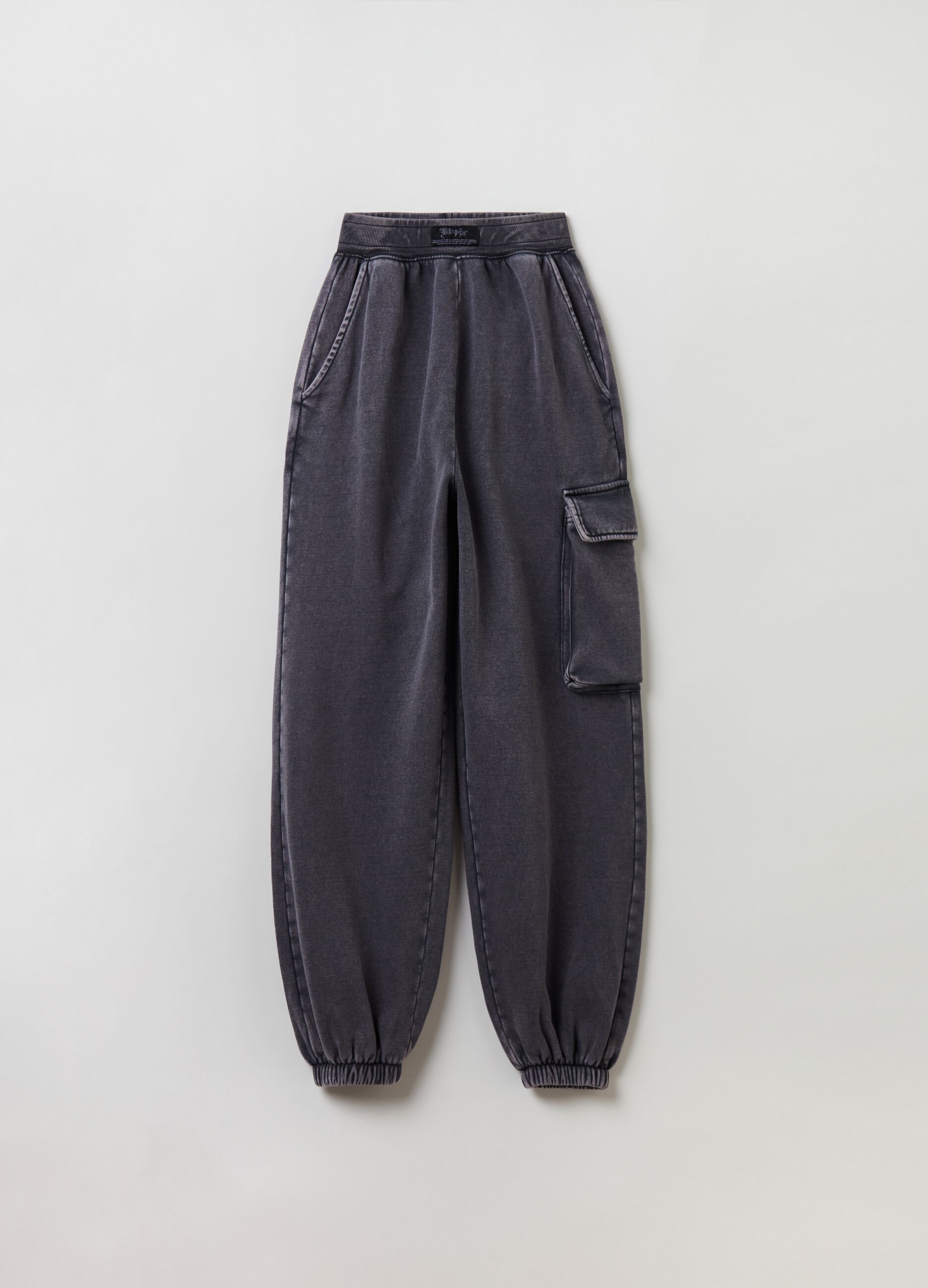 Jogger Cargo Sweatpants Vintage Grey_6