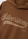 Brown cotton-blend hoodie with a relaxed fit_3