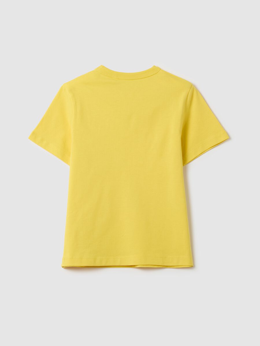 T-shirt in cotone bio tinta unita_1