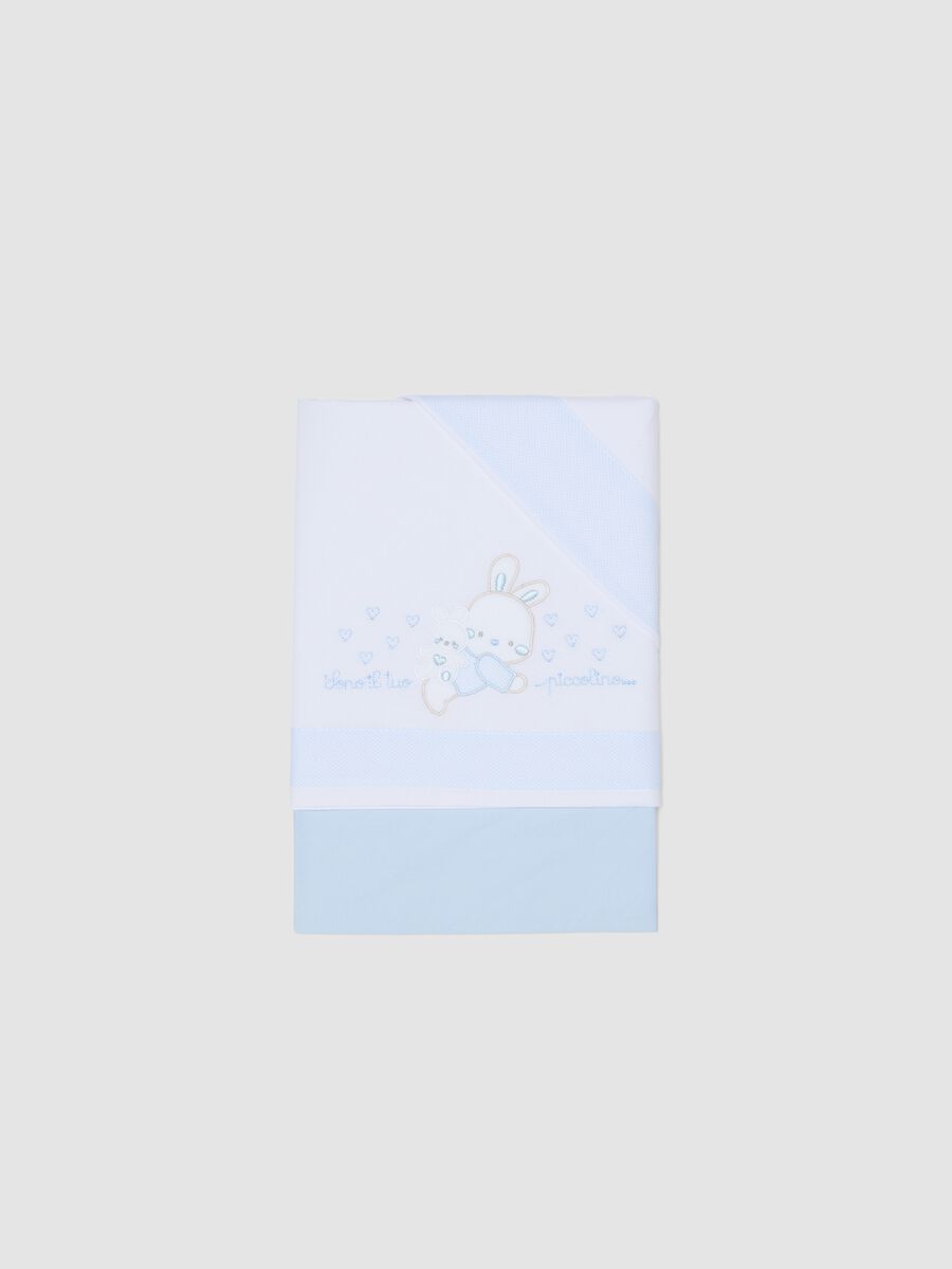 Set di lenzuola per culla in puro cotone multicolor da neonato_0