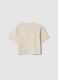 Beige organic cotton short-sleeve T-shirt_4