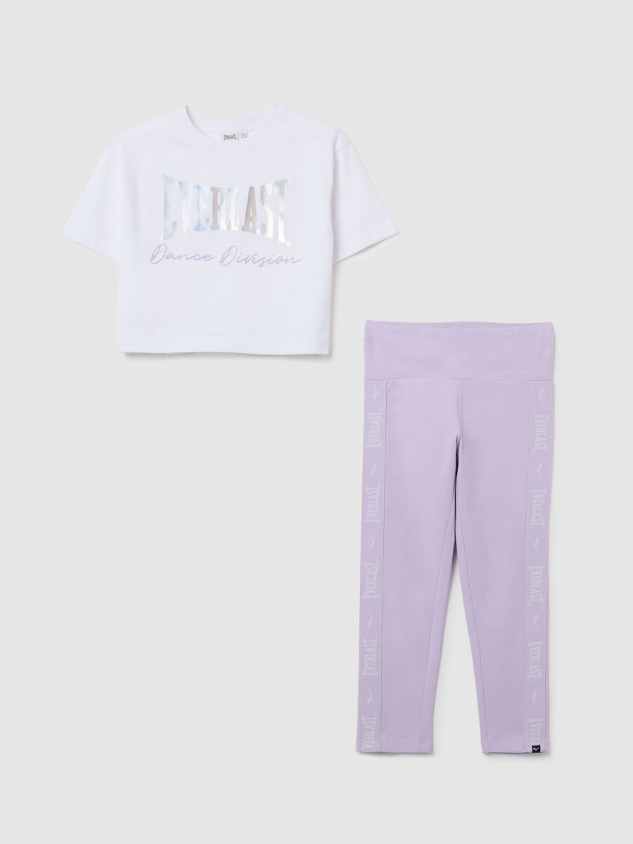 Girls' set in pure cotton multicolour regular fit_0