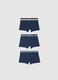 Boys' Cotton Multicolour Regular Fit Boxers Tripack Set_1