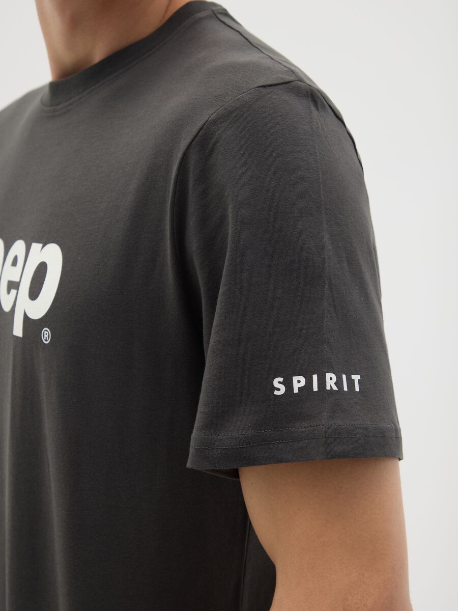 T-shirt in puro cotone nero regular fit_2