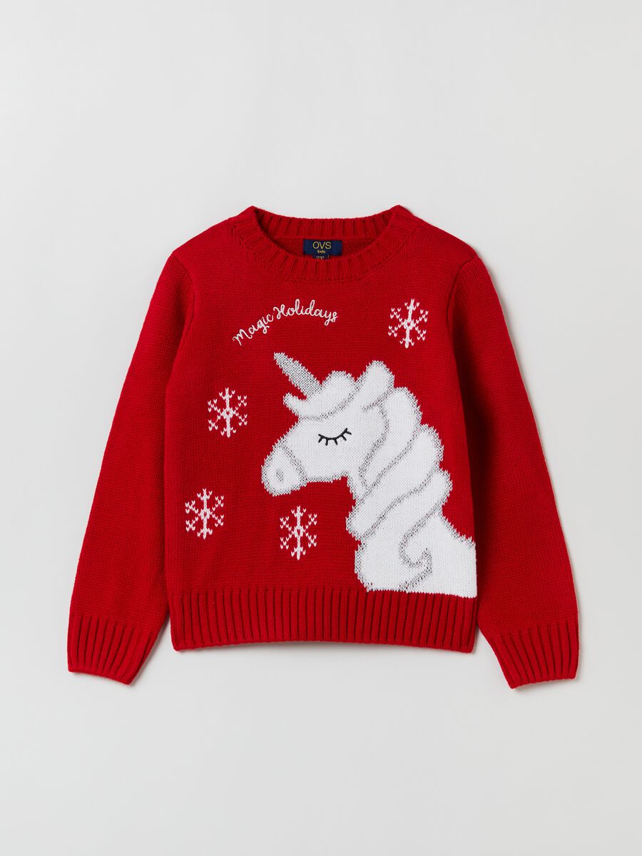 Christmas Jumper con disegno jacquard_0