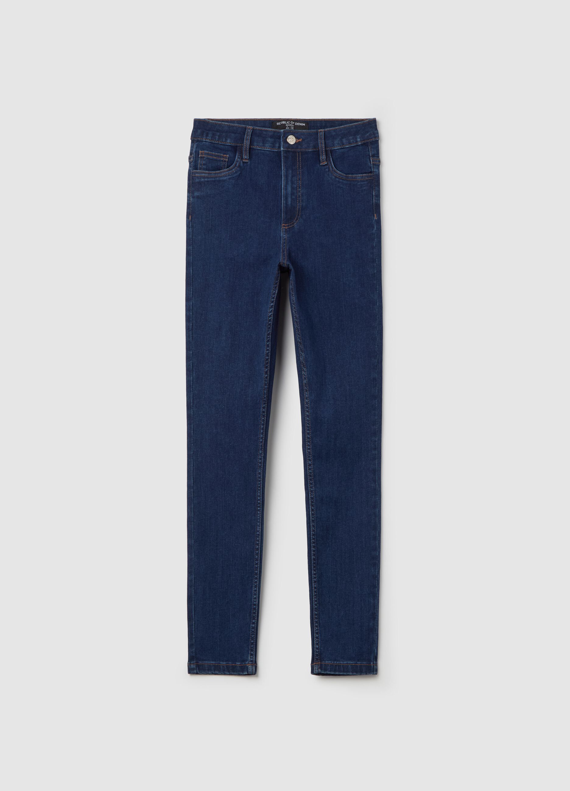 Skinny-fit jeans with five pockets