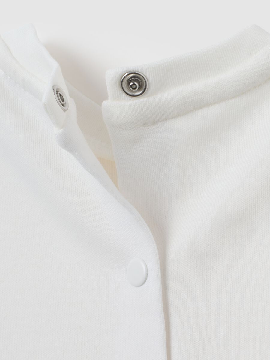 White pure cotton children's shirt regular fit_3