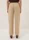 Beige wide-leg trousers with elasticated waist_2