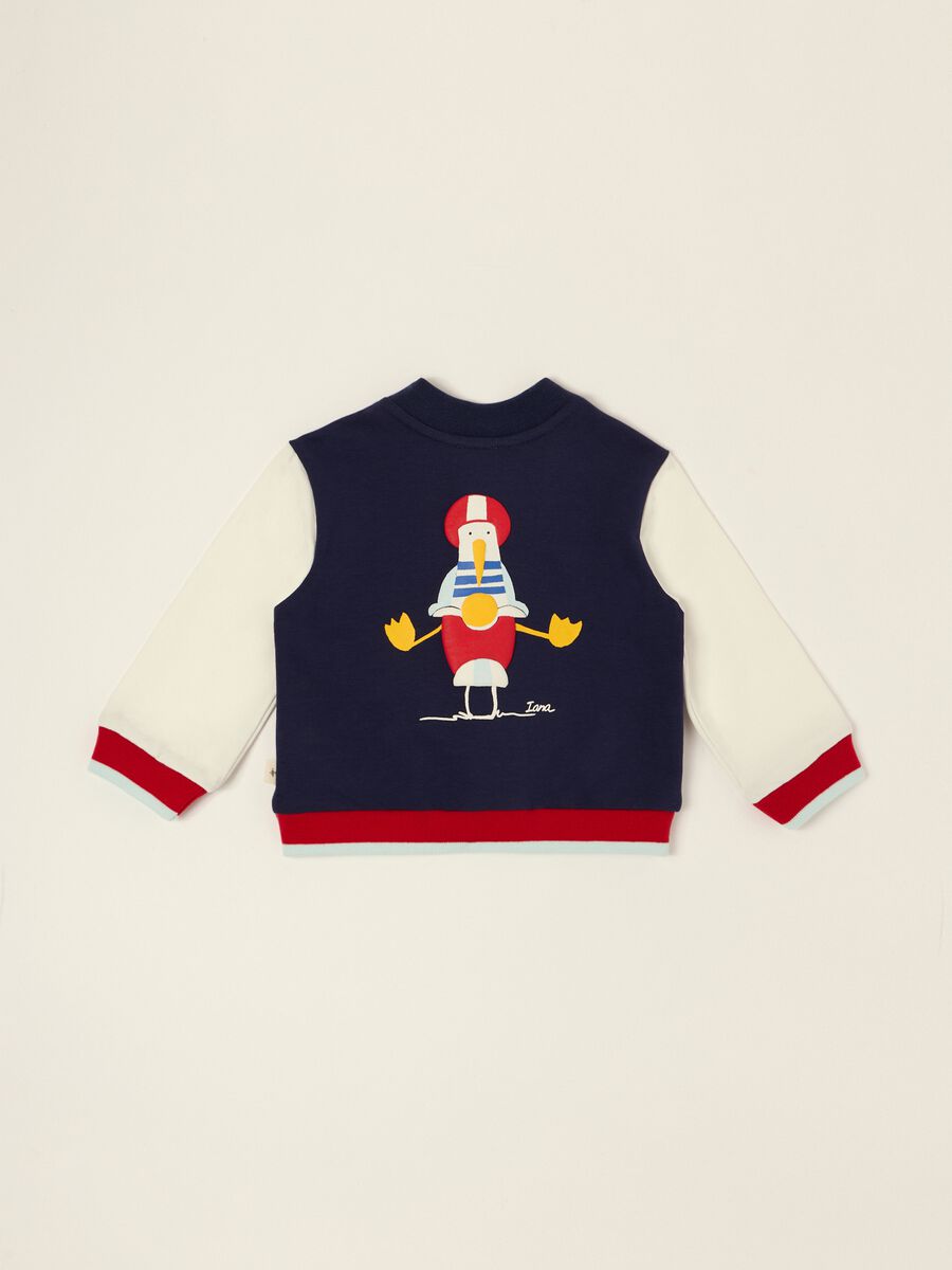 Blue stretch cotton sweatshirt_2