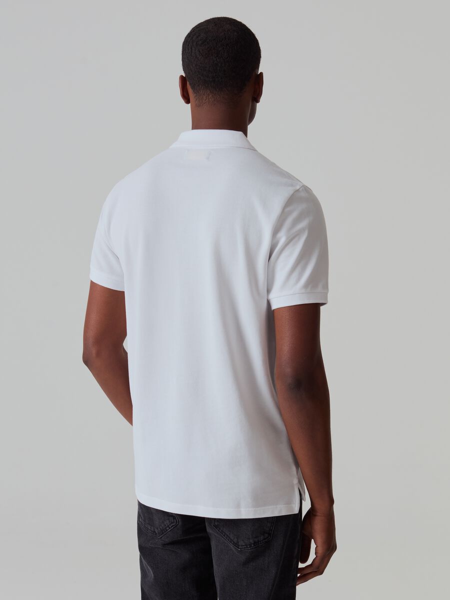 Supima cotton piquet polo shirt_2