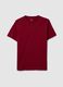 Men's red pure cotton t-shirt_4