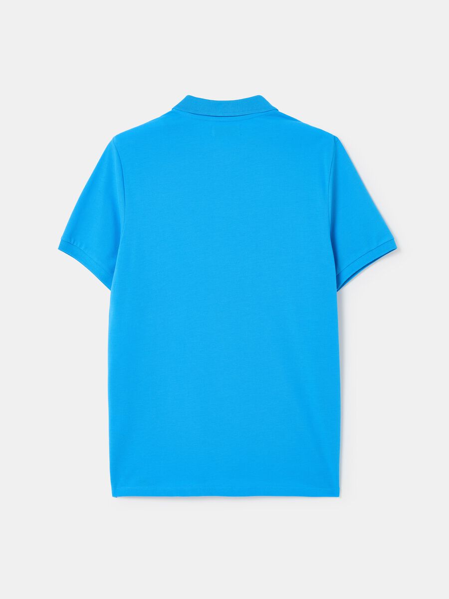Supima cotton piquet polo shirt_4