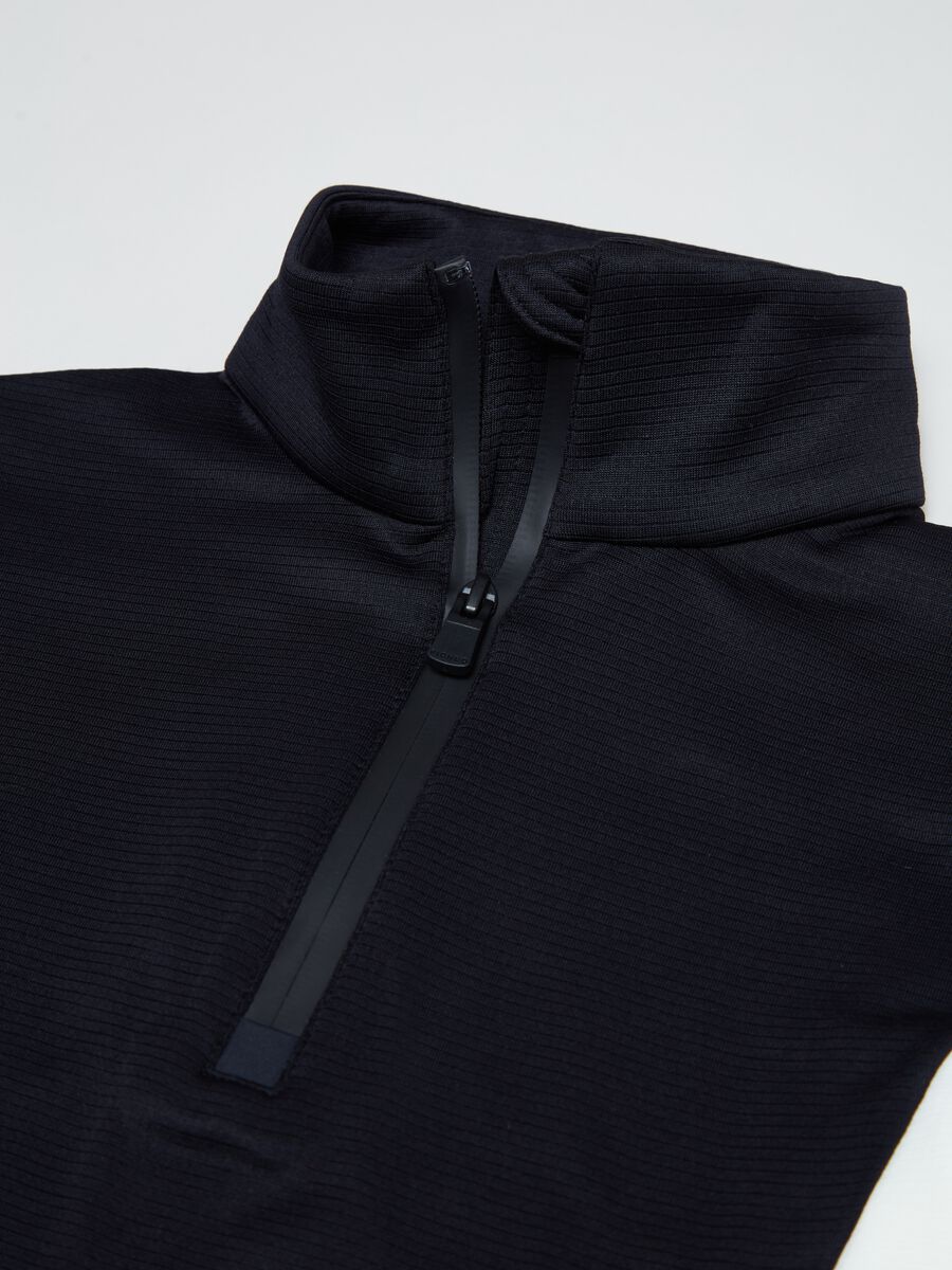 Dolcevita half-zip trama waffle_4