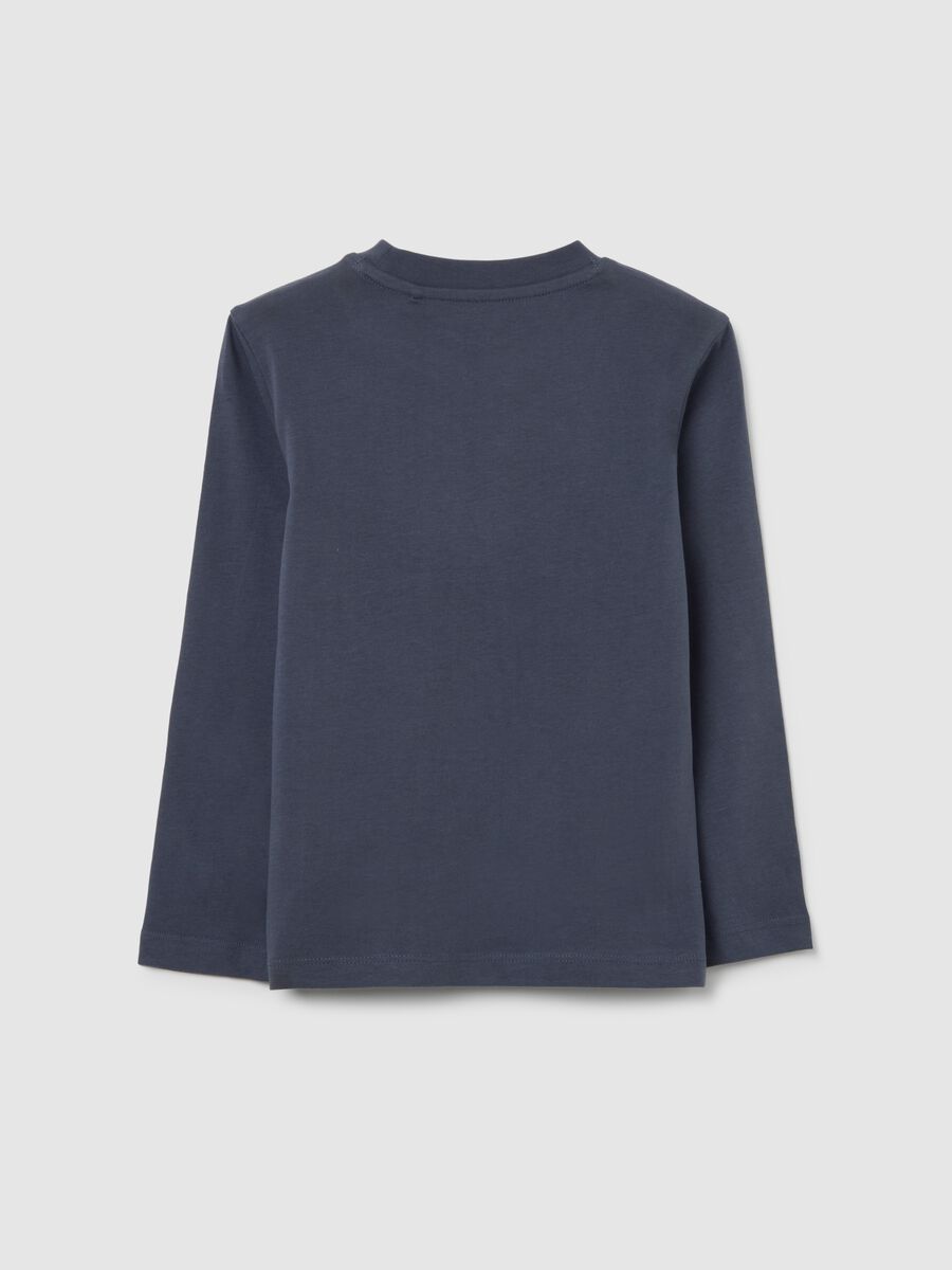 Blue Long Sleeve T-Shirt_1