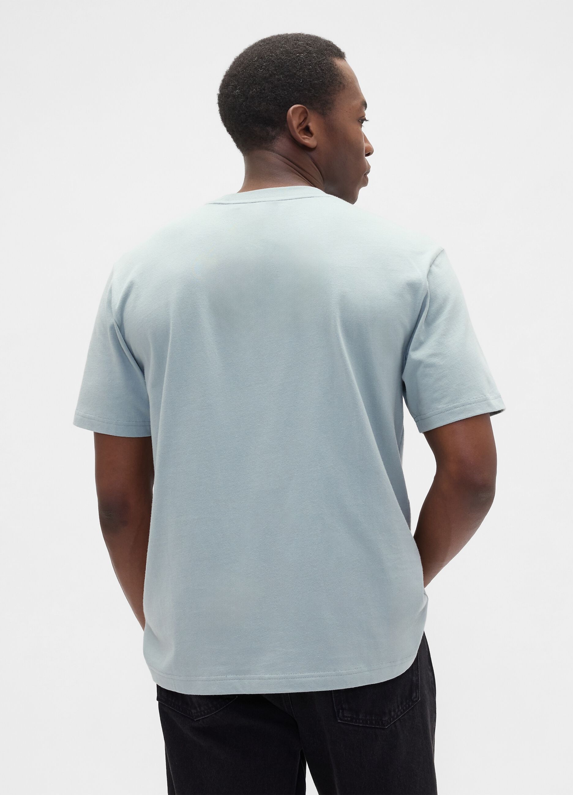 Short-sleeved pure cotton T-shirt