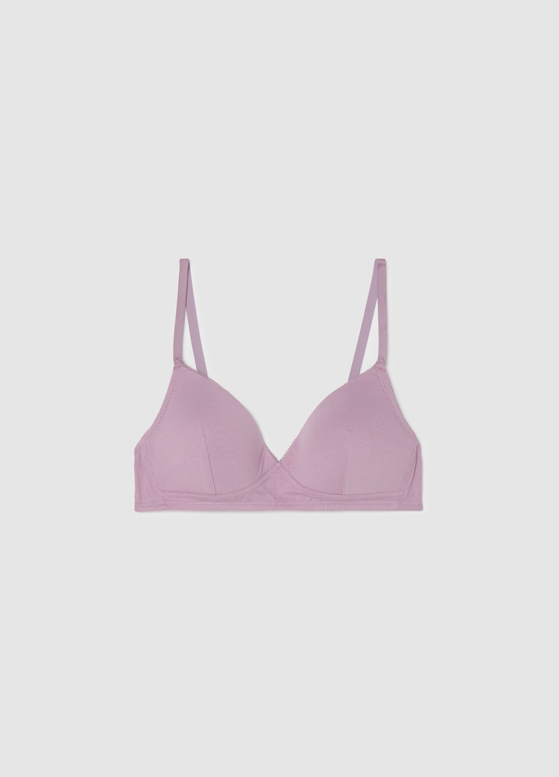 Reggiseno semi imbottito a triangolo