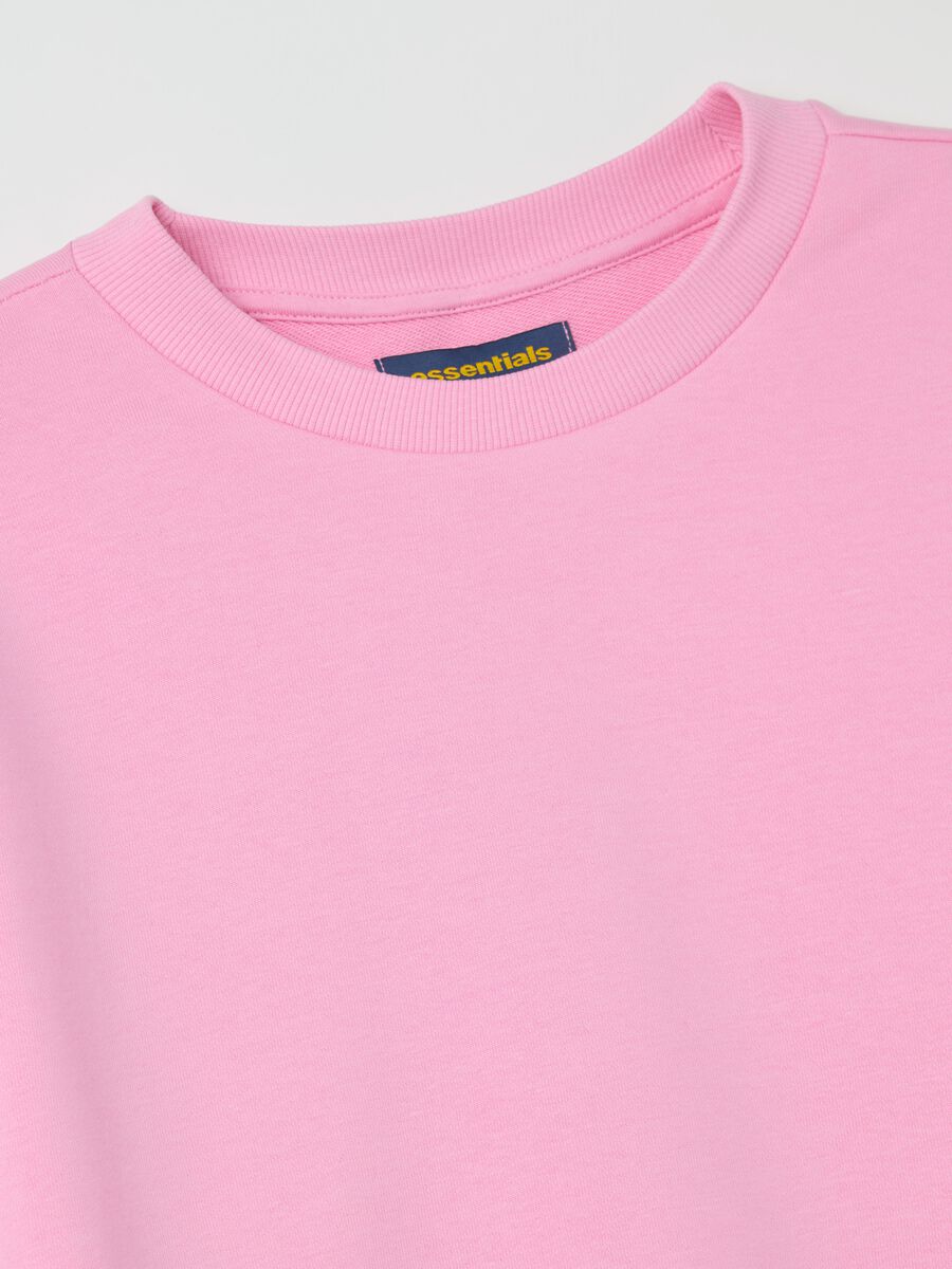 Essential sweatshirt with round neck_5