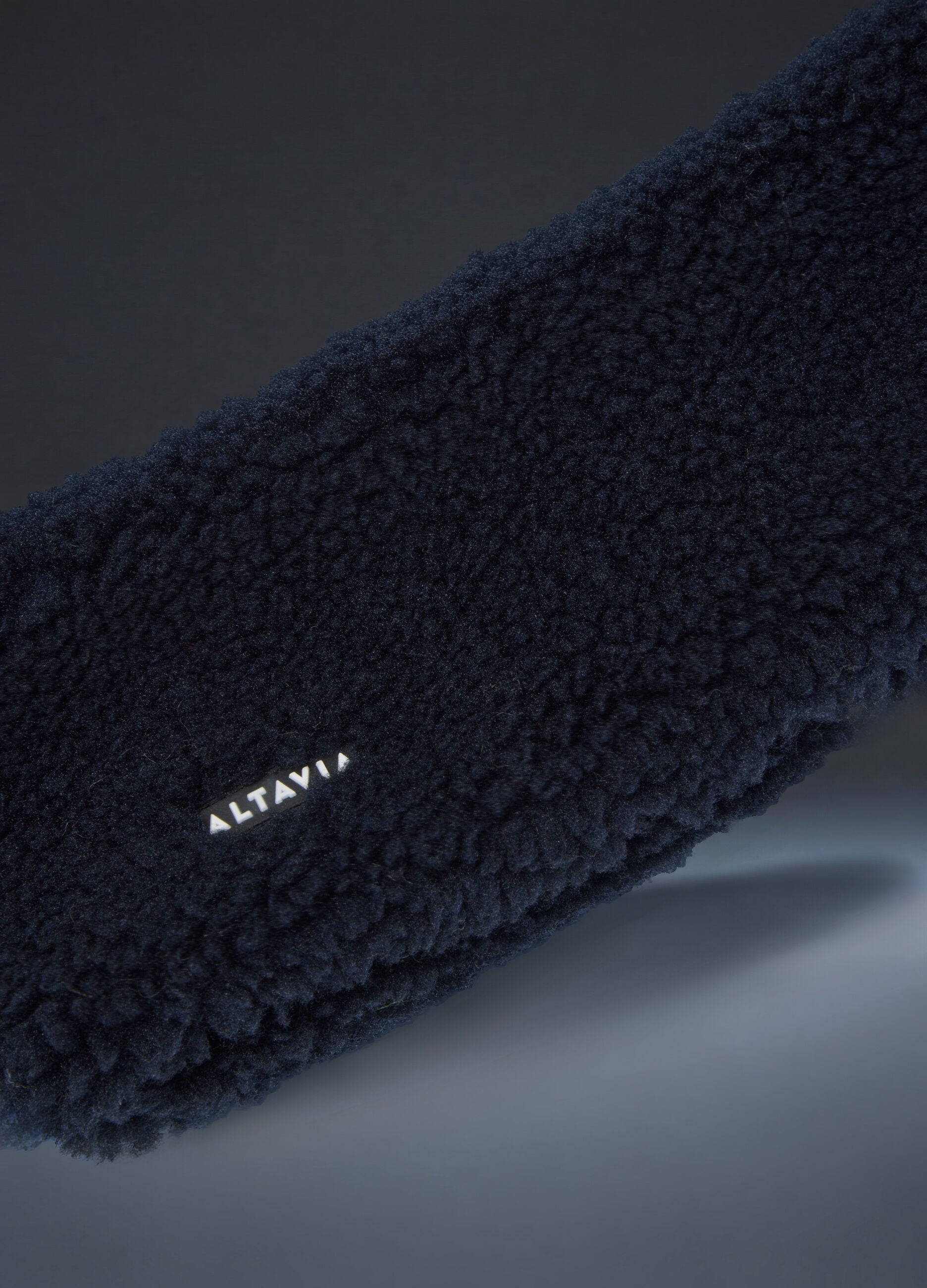 Teddy-effect headband ALTAVIA WITH DEBORAH COMPAGNONI