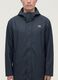 Blue regular-fit raincoat with zip_2
