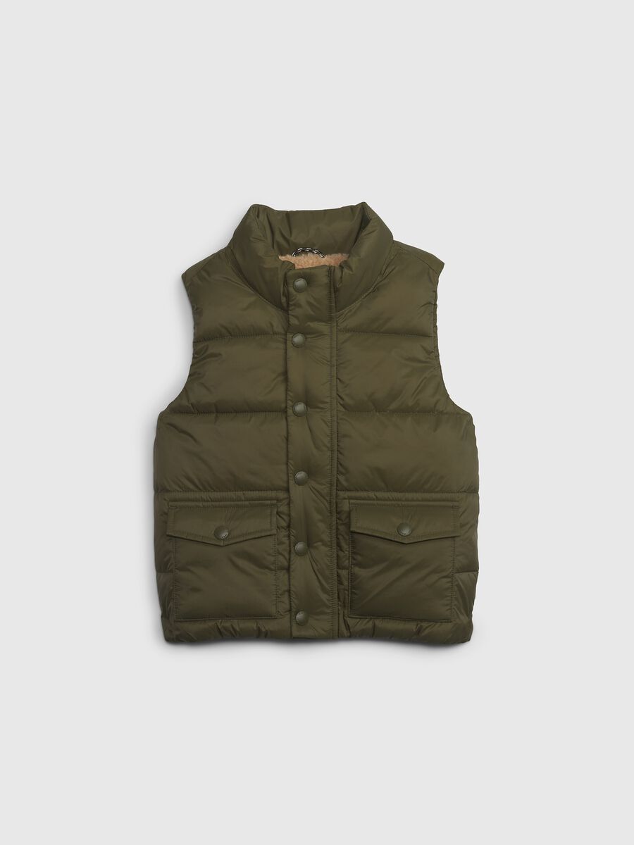 Gilet con interno in sherpa_0