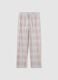 Multicolour regular fit pyjama trousers_4