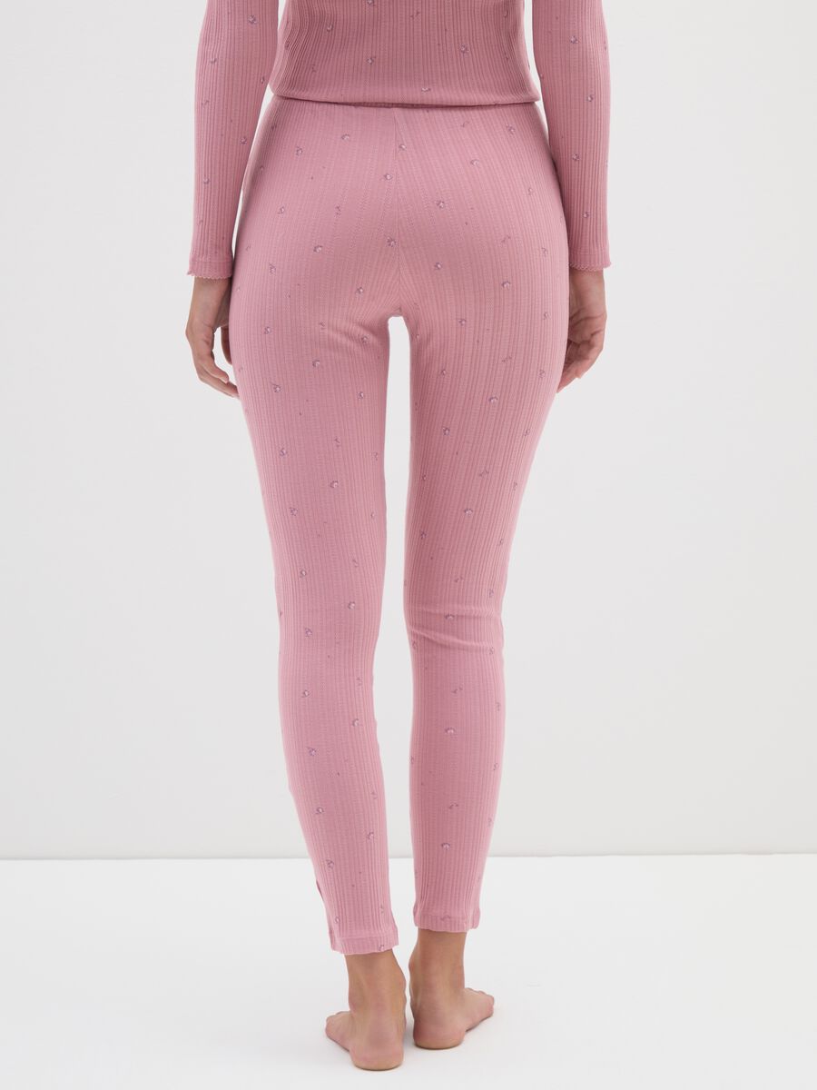 Pink pure cotton pyjama trousers_2