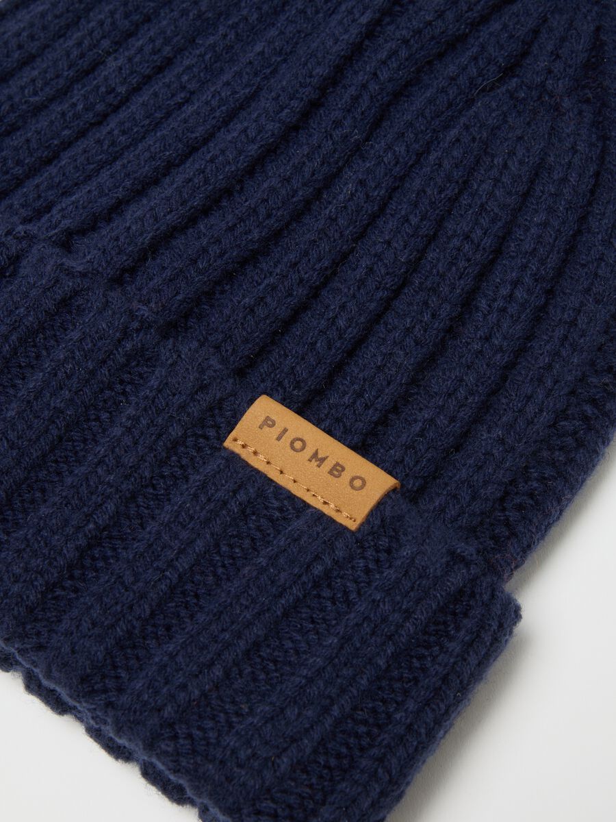Blue Knitted Hat_3