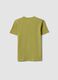Green organic cotton short-sleeve T-shirt_1