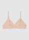 Girls' Beige Stretch Cotton Bra_1