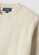 Maglia bianca girocollo in jersey knit regular fit_5