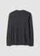 Grey cotton and cashmere blend crew-neck jumper_2
