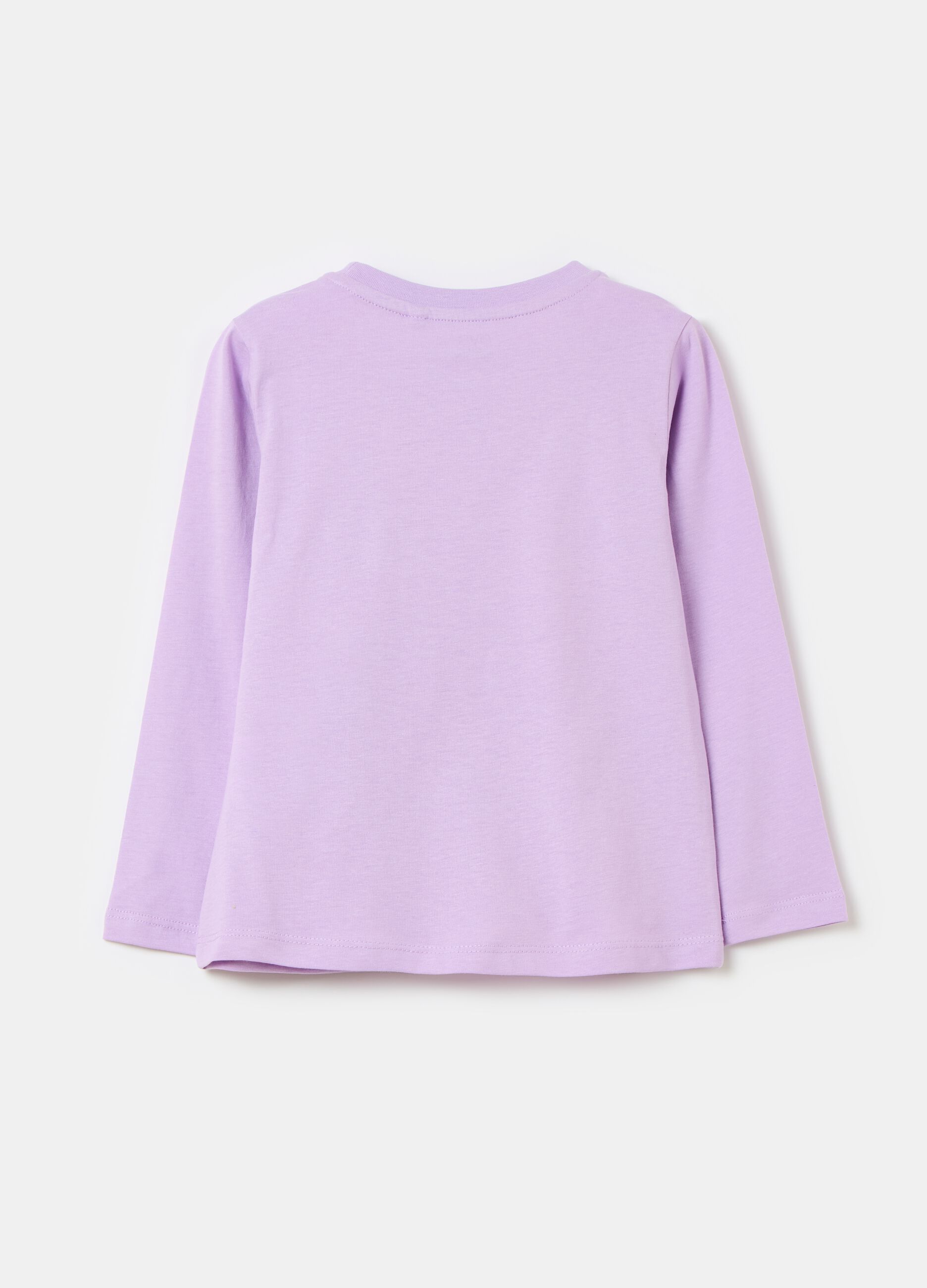 T-shirt a maniche lunghe con stampa