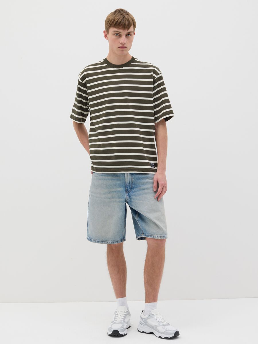 Striped cotton T-shirt_1