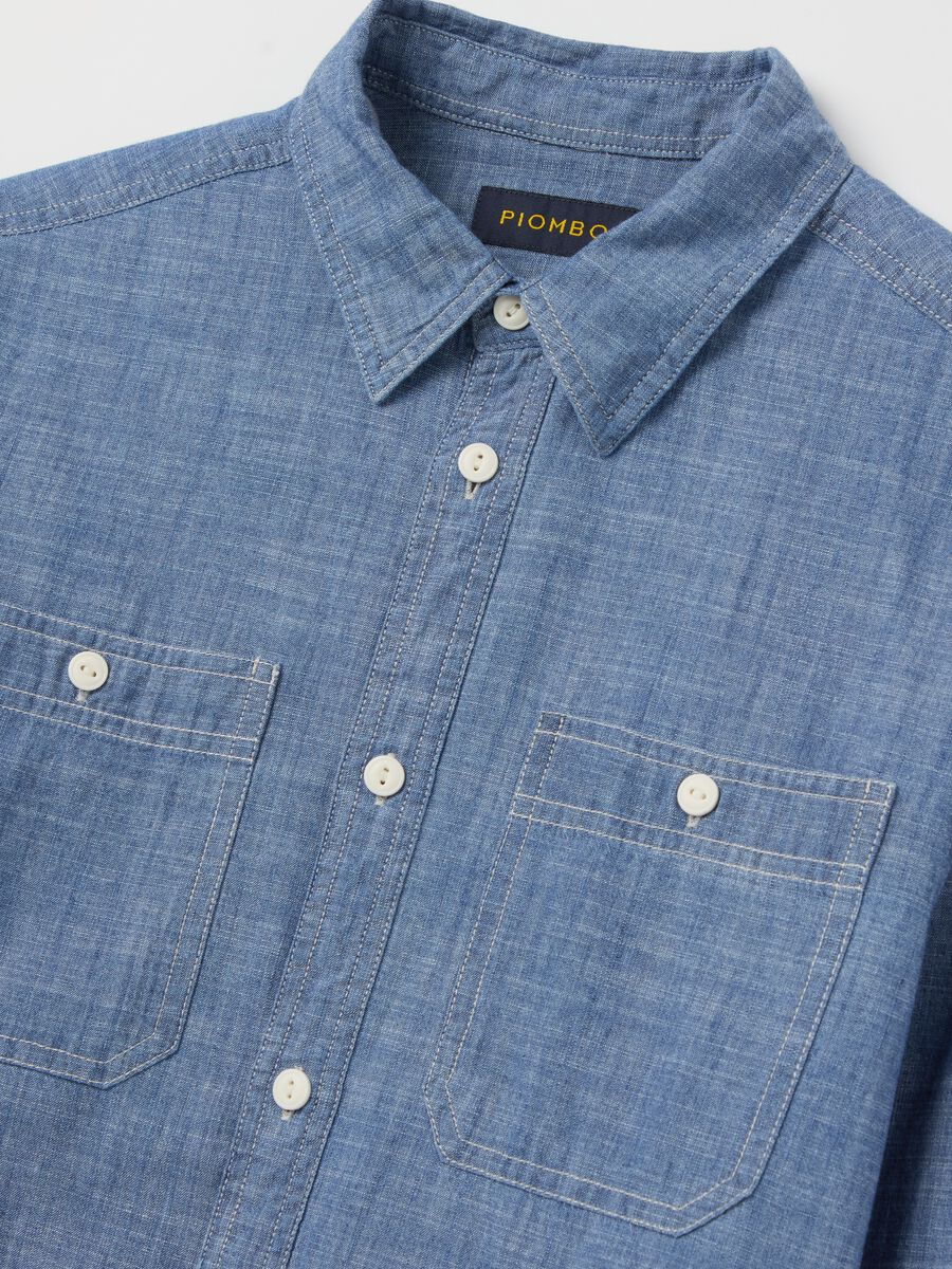 Iridescent cotton shirt with pockets_5